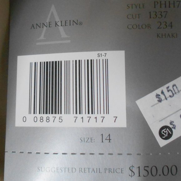 Nwt $325 ANNE KLEIN Beige 2 PC Set Cami/Jacket Sz 14 Wear To Work - Picture 9 of 9